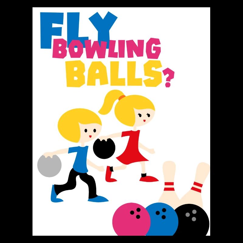 Volez-vous en boules. Jouez au bowling.
