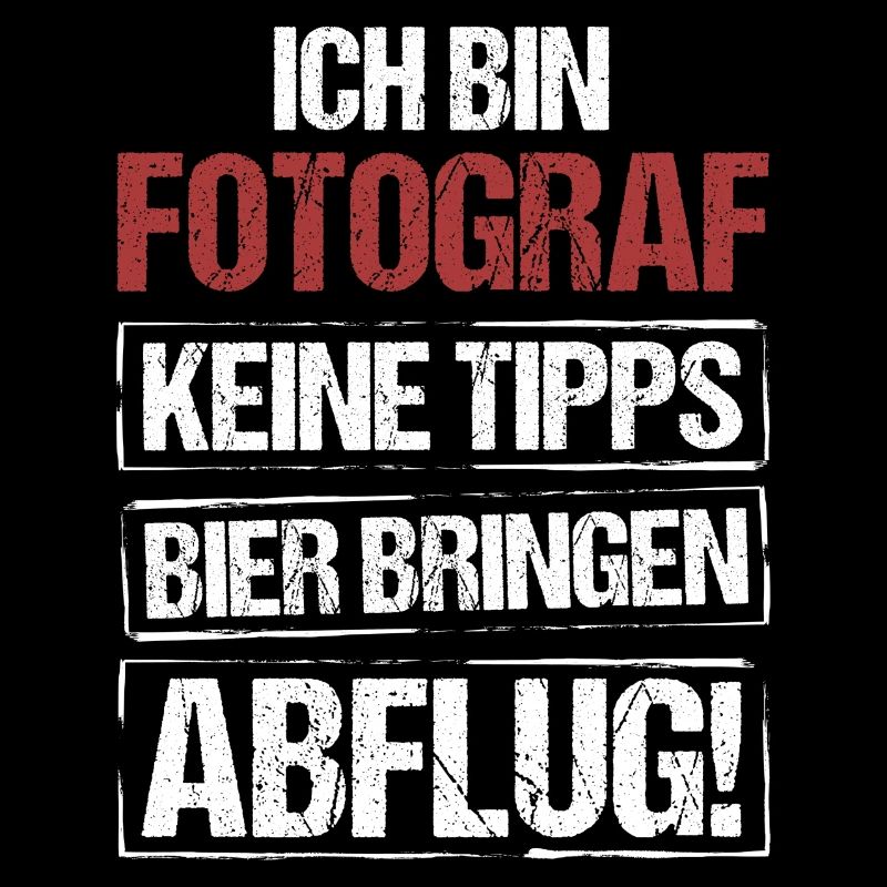 Ich bin Fotograf - Bier bringen und Abflug