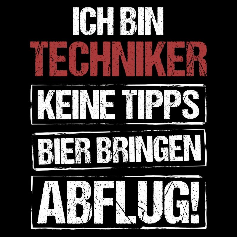 Ich bin Techniker - Bier bringen und Abflug