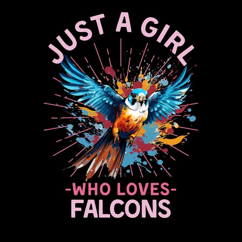 Buntfalke Farbkleckse Farbspritzer