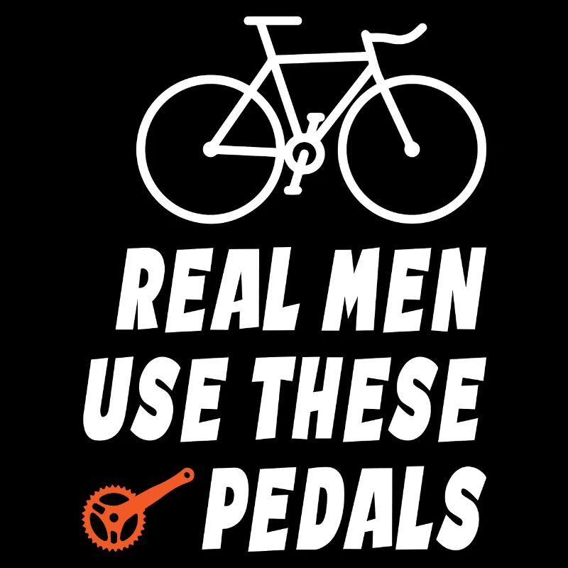 Real Men Use These Pedals