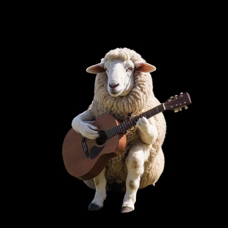Schaf Schaf Gitarre