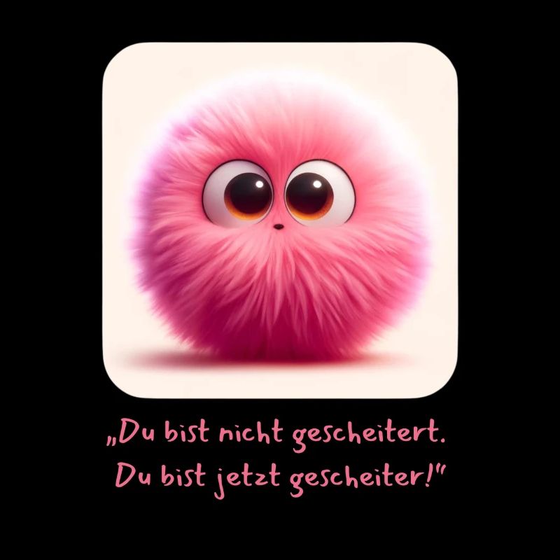 Du bist nicht gescheitert, sondern gescheiter!