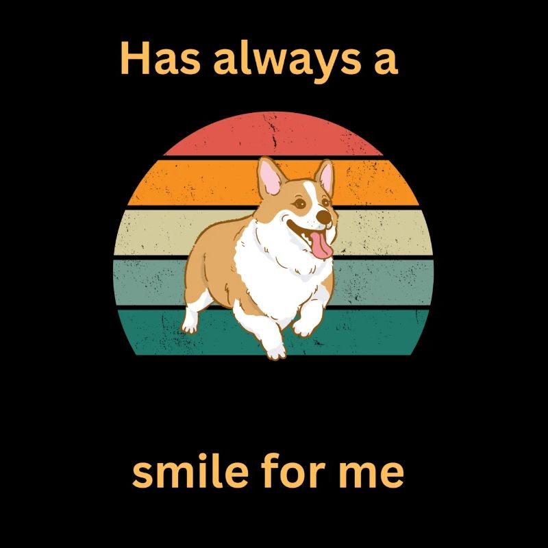Has always a smile for me corgi