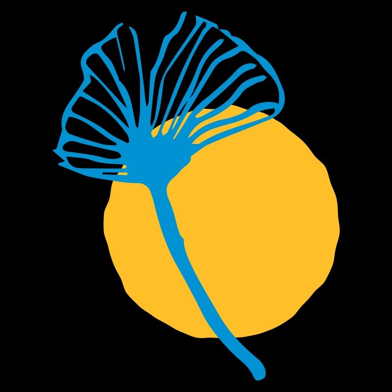 Ginkgo Leaf & Sun