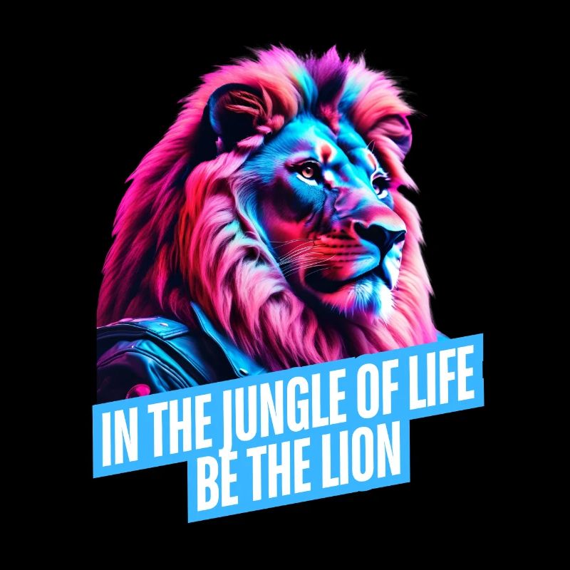 Dans la jungle de la vie, soyez le lion