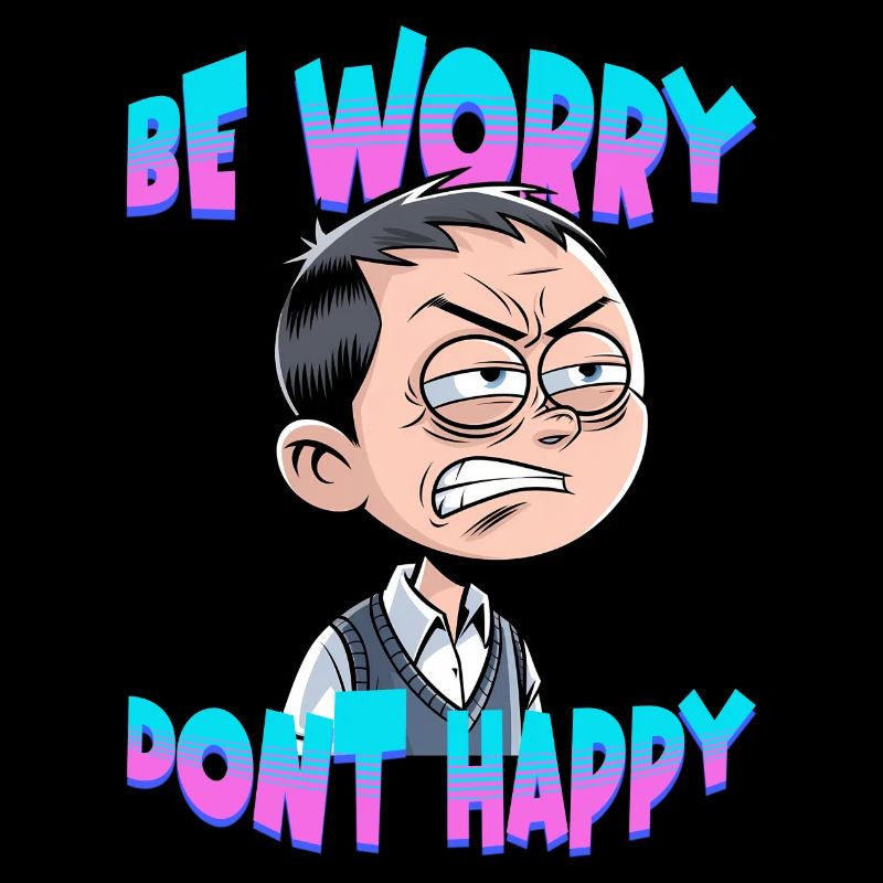 Be worry dont happy