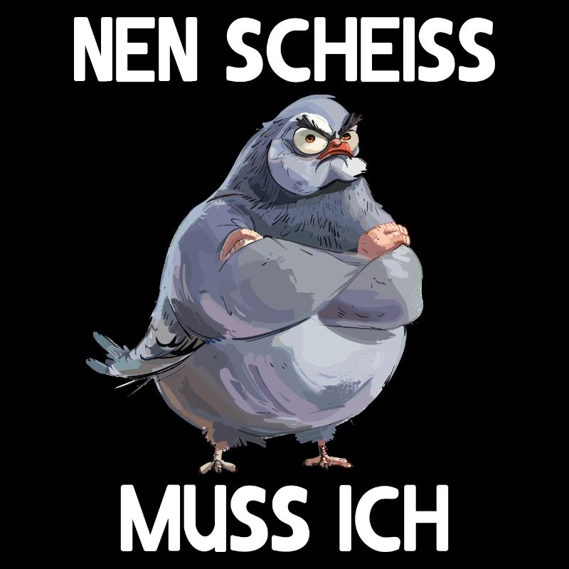 Taube Täubchen Vogel Taubenzüchter Nen scheiss
