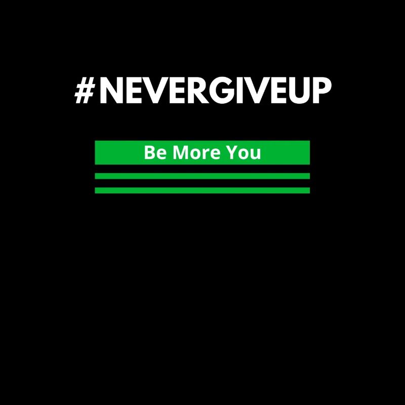 Never give up