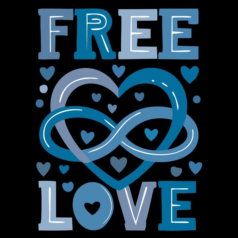 Polyamory Symbol - Turquoise