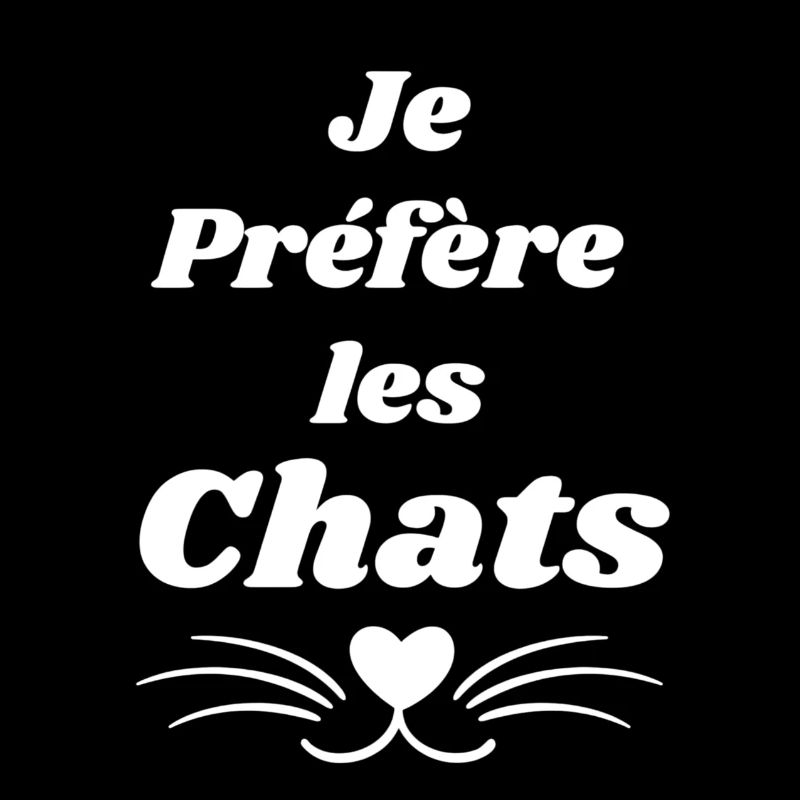 Je préfère les chats