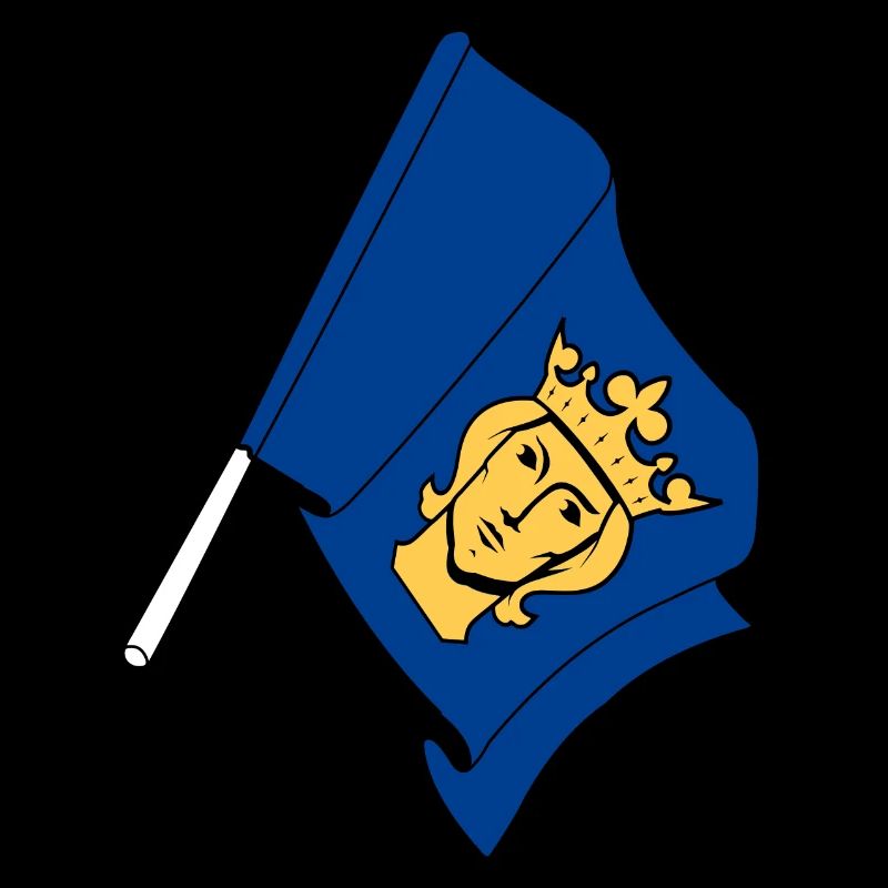 Drapeau Stockholm Suède