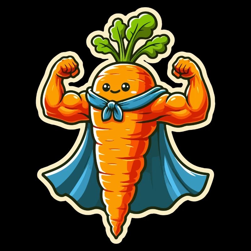 Superheld Karotte