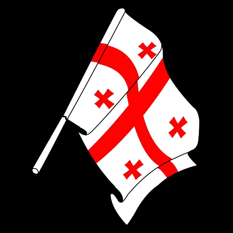 Drapeau Géorgie