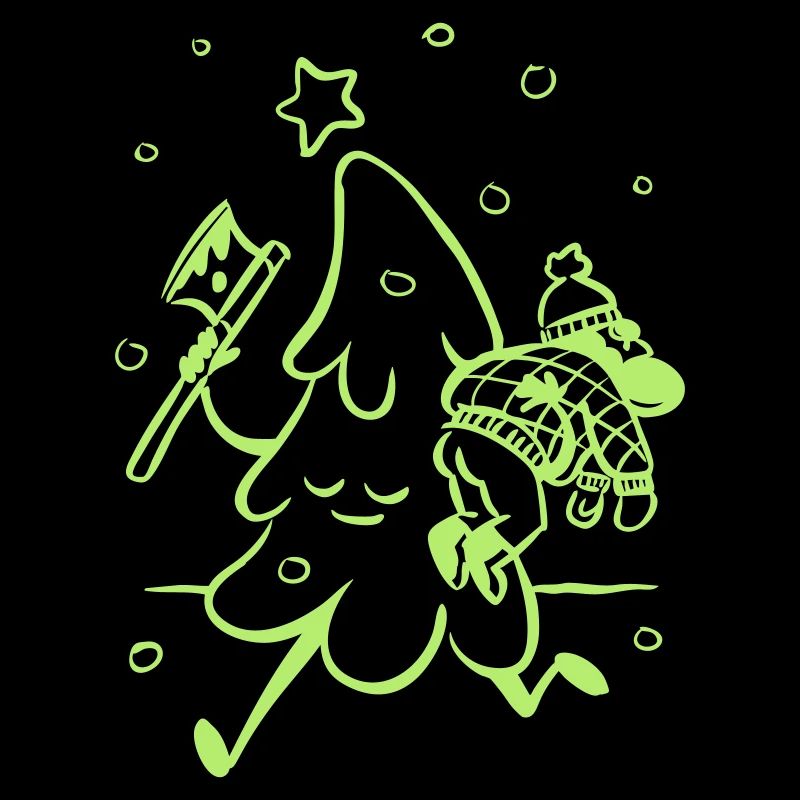 Sapin de Noël inversé