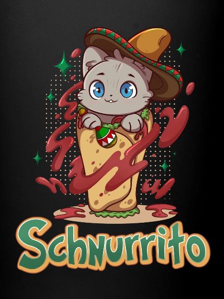 Schnurrito Chat Drôle