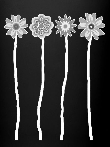 Chemise à fleurs