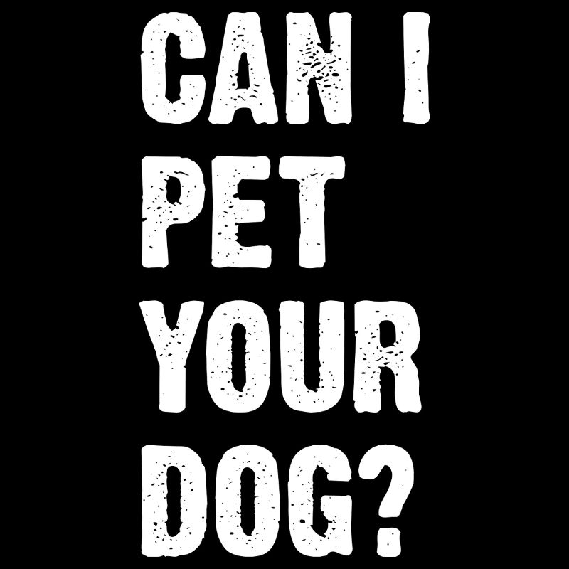 Puis-je caresser votre chien ?