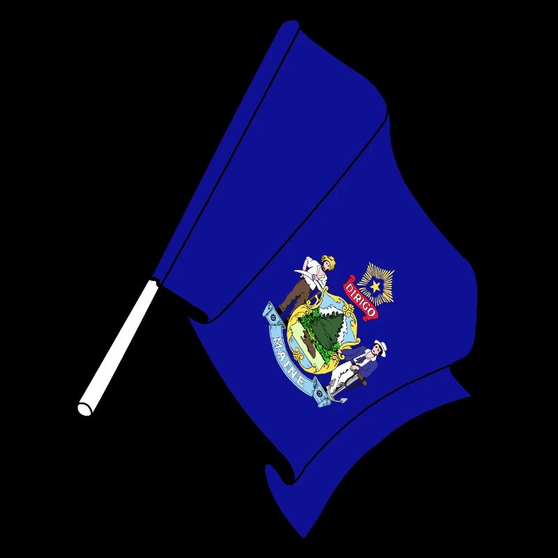 Flagge von Maine