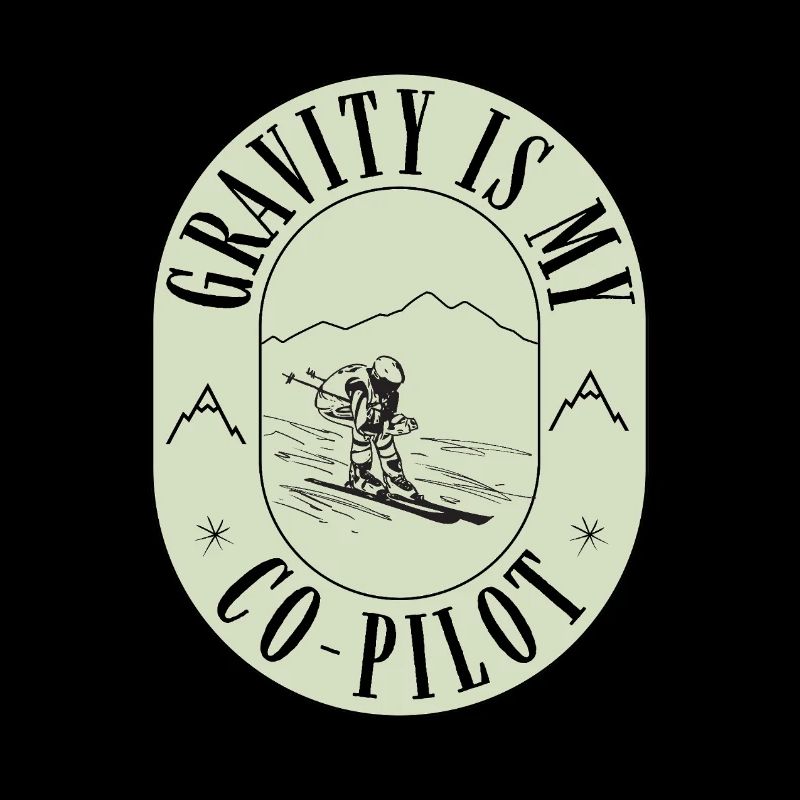 Gravity is my co-pilot - alpine skiing