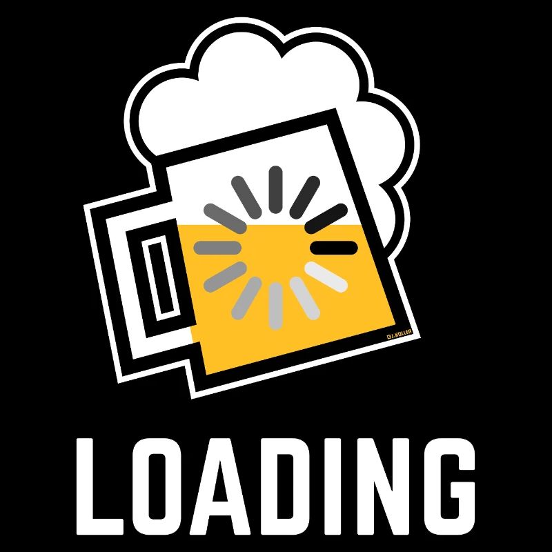 Bier Loading (Bier Wird Geladen / Negativ / \)