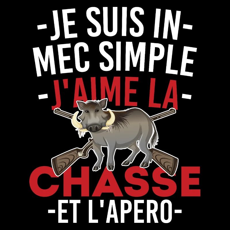 J'aime La Chasse pour Chasseur Passion de la Chass