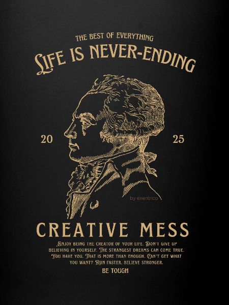 CREATIVE MESS (BLACK)