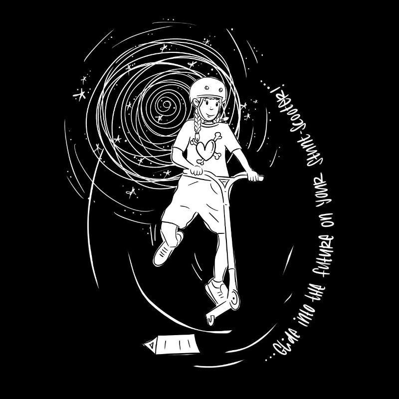 Glide into the future on your Stunt-Scooter