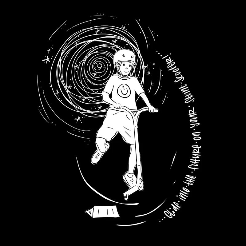 Glide into the future on your Stunt-Scooter