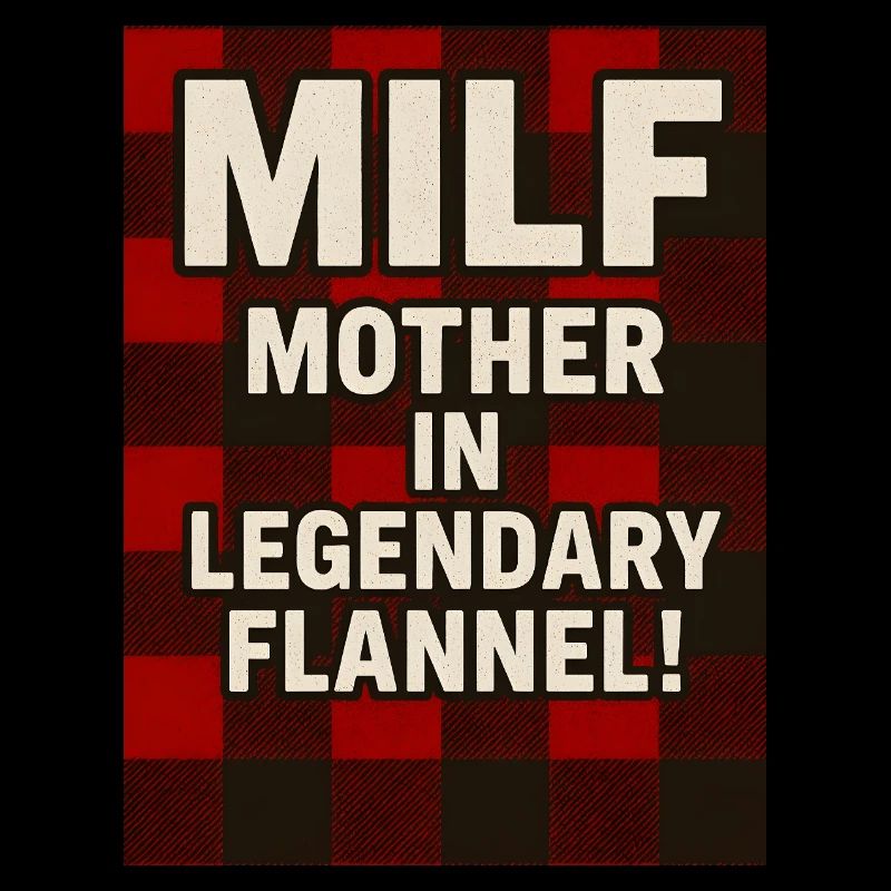 Mutter in legendärem Flanell | Grunge 90er Jahre Mutter
