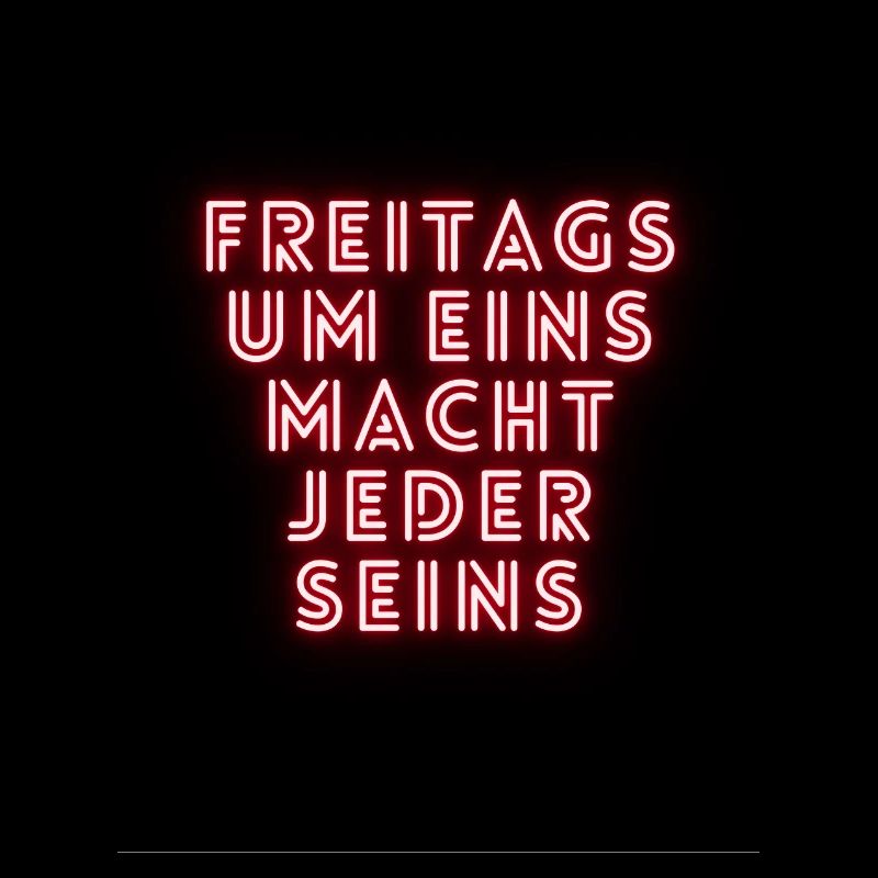 Freitags um Eins macht JEDER seins
