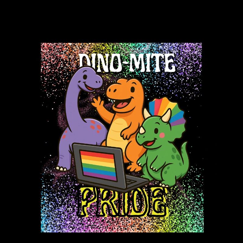DINO MITE - CSD - Arc-en-ciel - Pride