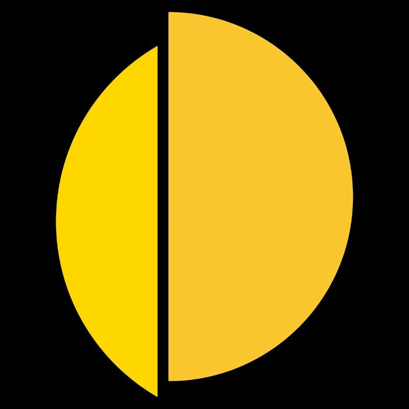 Decoration. Circles. Yellow. Wonder. One shirt, two circles