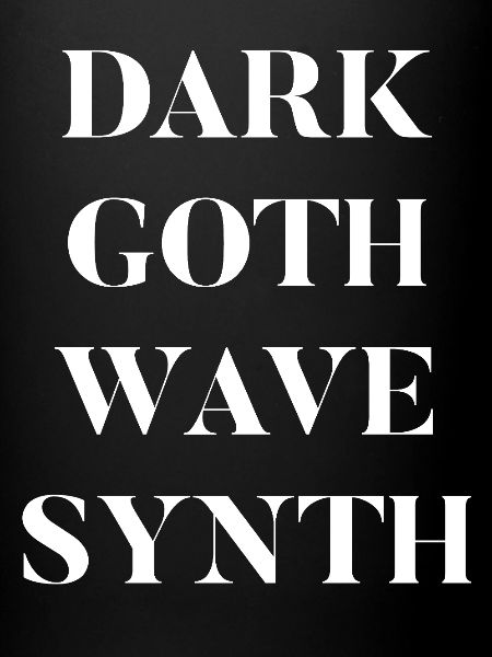 Synthé dark goth wave