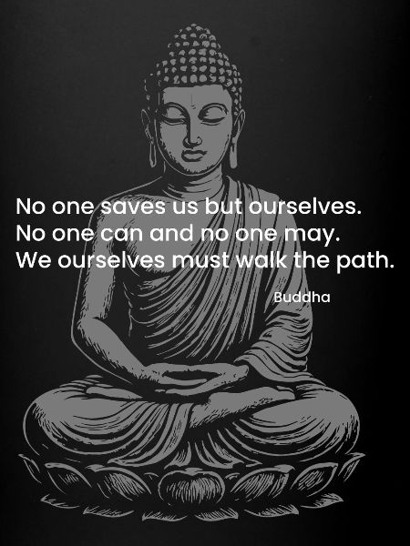 Buddha quote gift