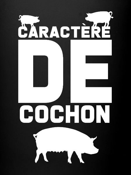 Humour Terroir Charcutier Cochon