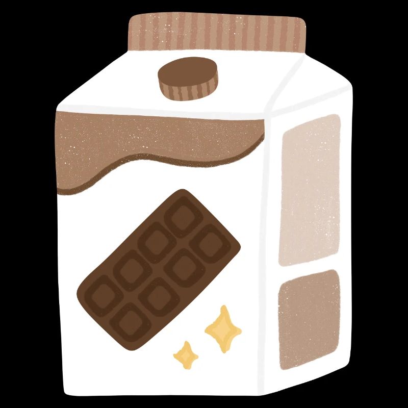 Carton de lait au chocolat