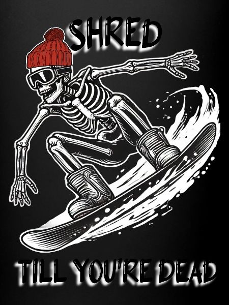 Snowboardeur Skeleton