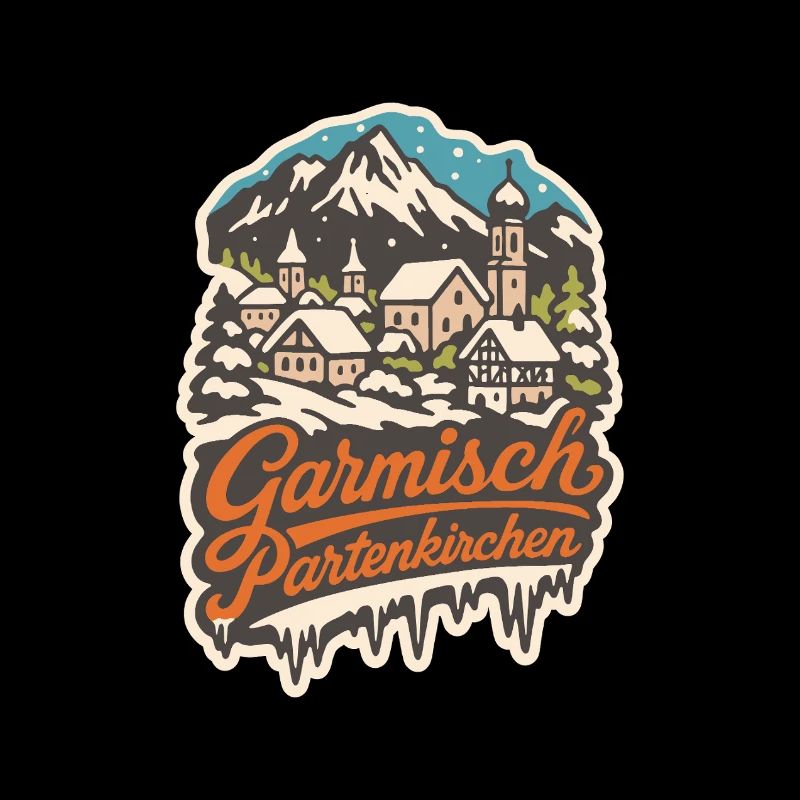 Bavarian Alps Garmisch Winter