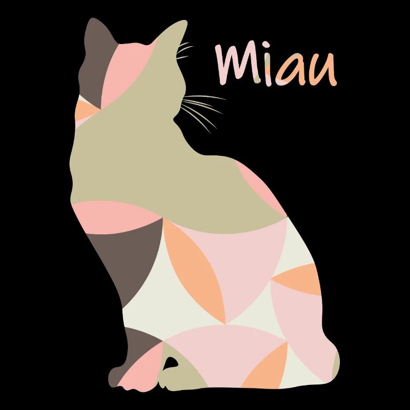 Miaou - Chat - Abstrait