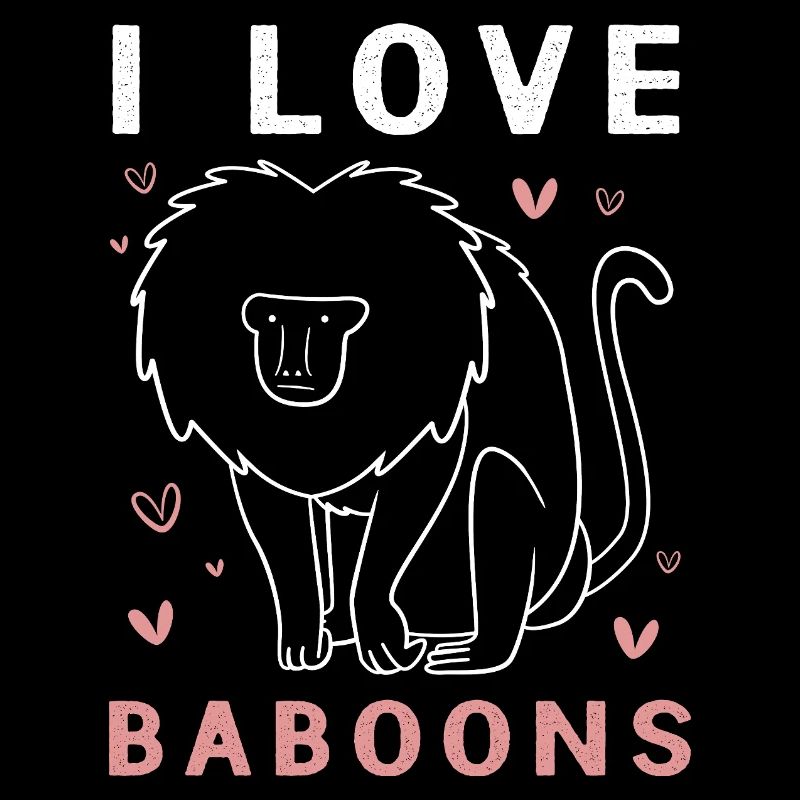 Pavian Primat Affe Affen Baboon