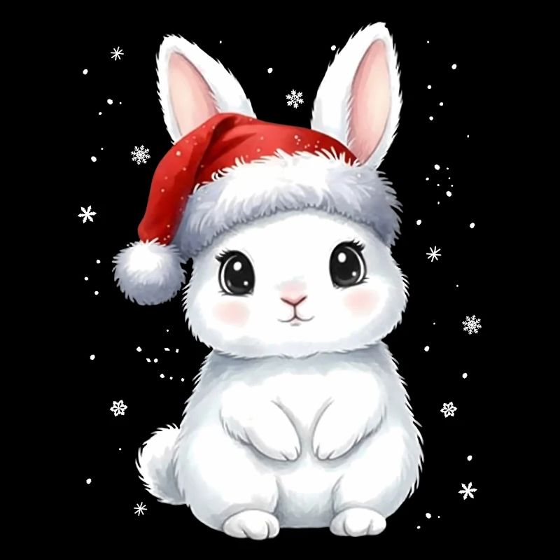 Lapin de Noël mignon de Noël