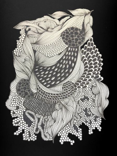 Koi Line Pattern Elegy