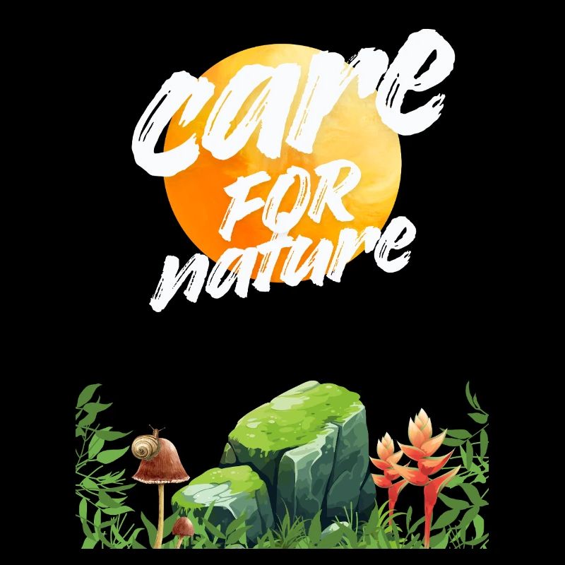 Attention à la nature Scène ensoleillée
