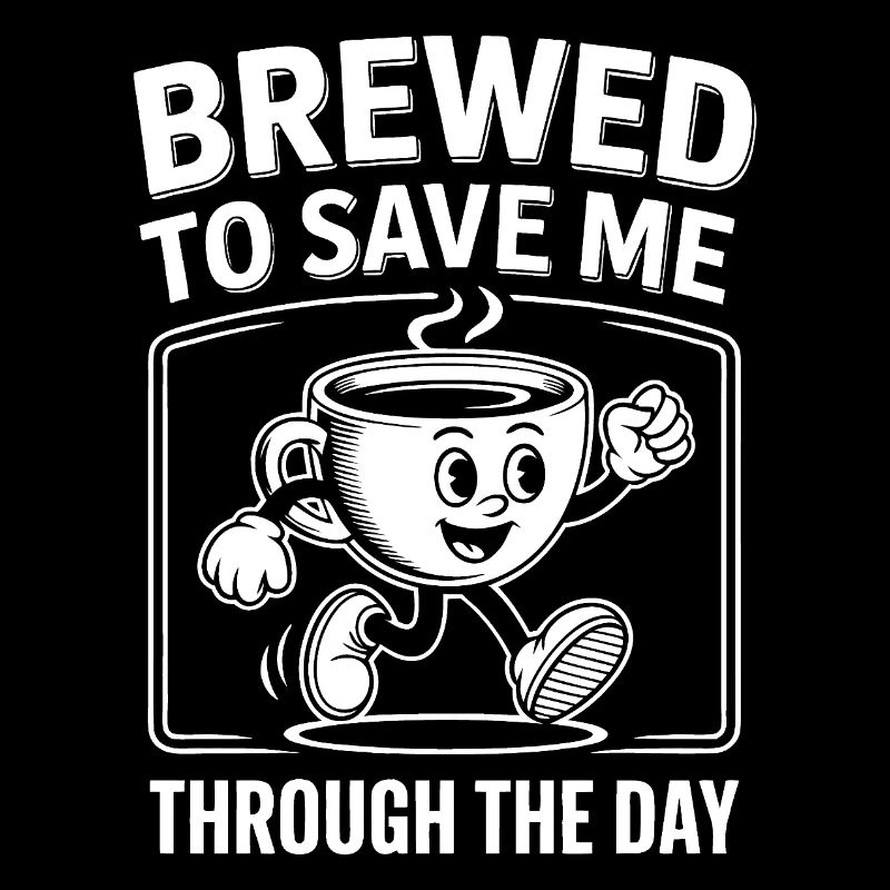 Kaffee rettet den Tag