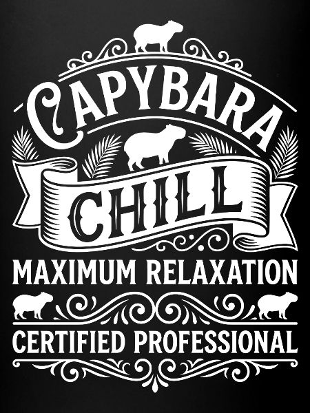 Capybara Chill Ornament