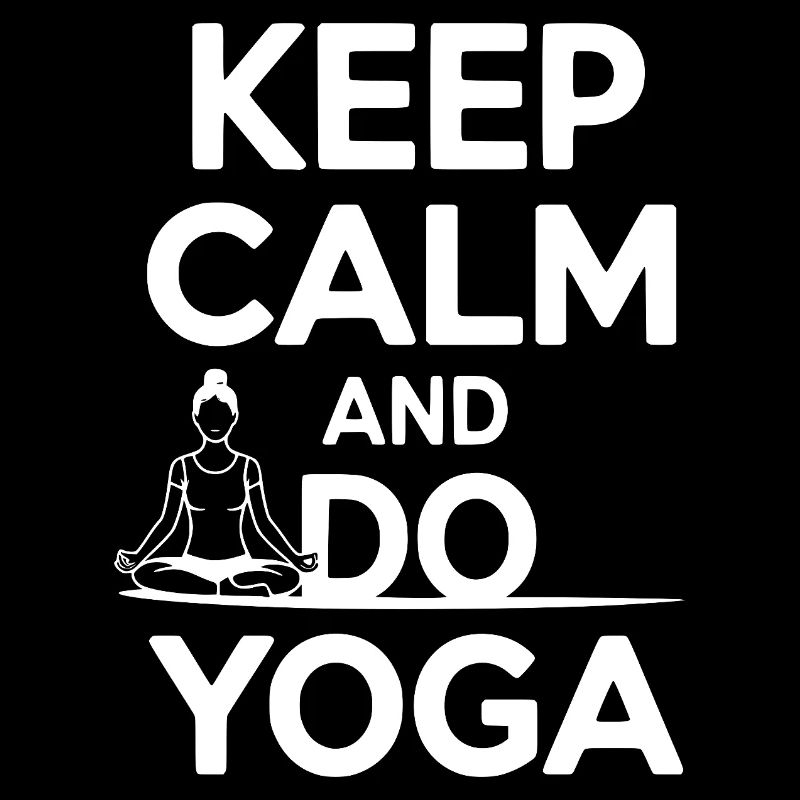 Restez calme et faites du yoga