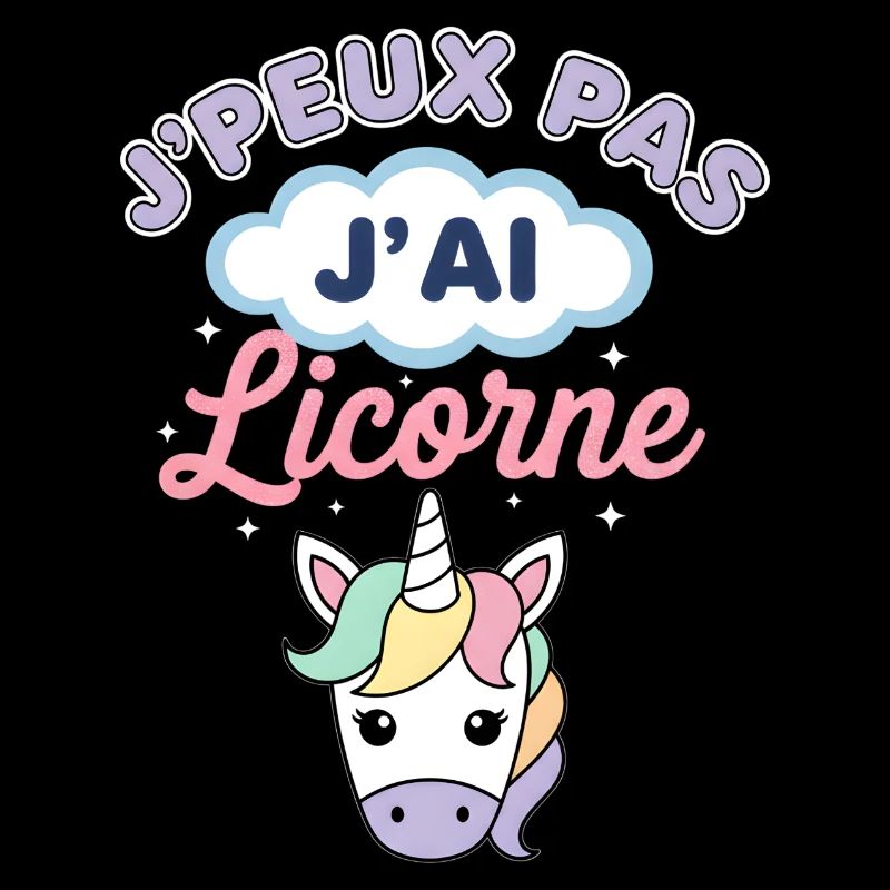 J'peux pas licorne