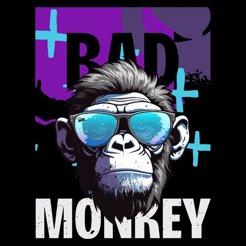 Bad Monkey Neon Sonnenbrille