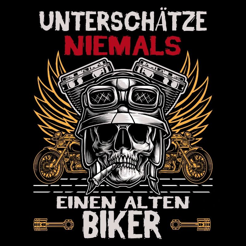 Never underestimate an old biker